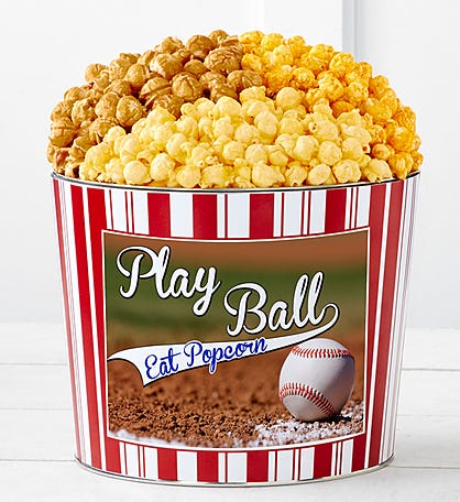 Tins With Pop&reg; Play Ball Eat Popcorn